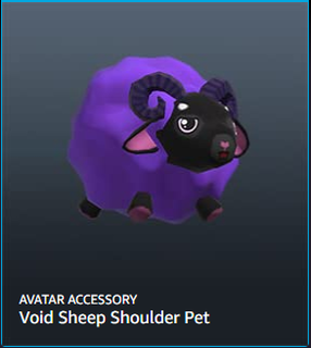 Void Sheep Shoulder Pet